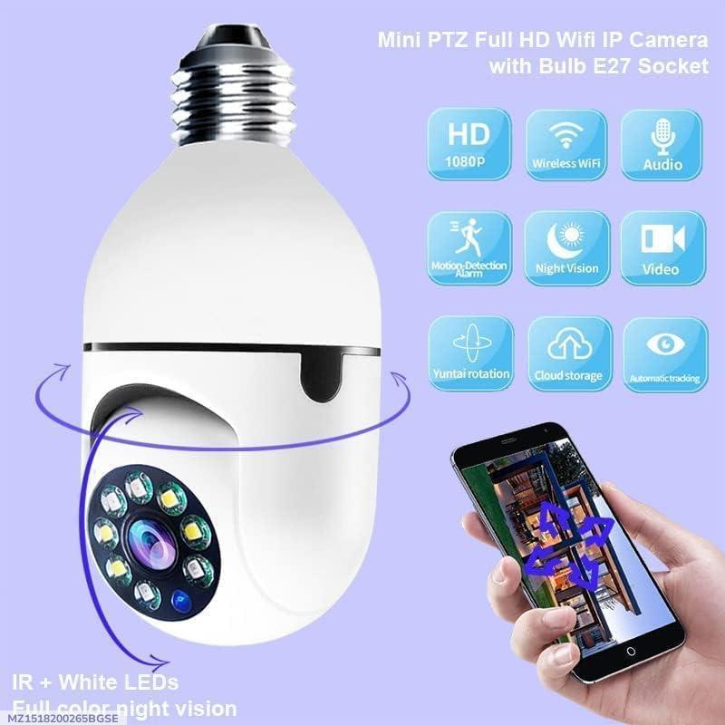 "Mini 360° HD Smart Security Camera – Wireless Panoramic Home Monitor"